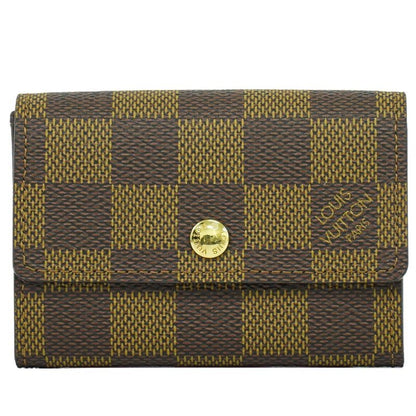 Louis Vuitton Porte Monnaie Pla Damier Ebene Coin Case