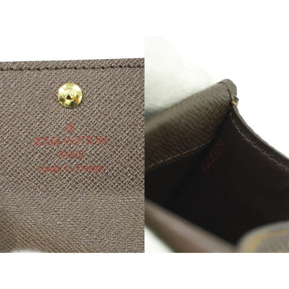 Louis Vuitton Porte Monnaie Pla Damier Ebene Coin Case — view 9