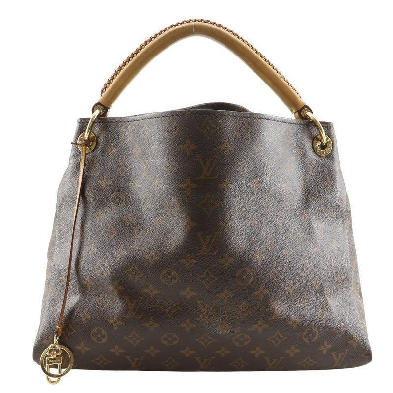 Louis Vuitton Artsy MM Monogram Canvas Brown Women's Shoulder Bag