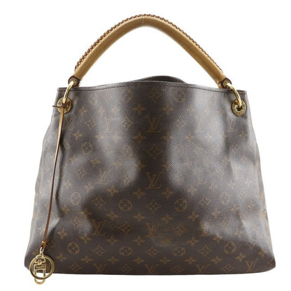Louis Vuitton Artsy MM Monogram Canvas Brown Women's Shoulder Bag