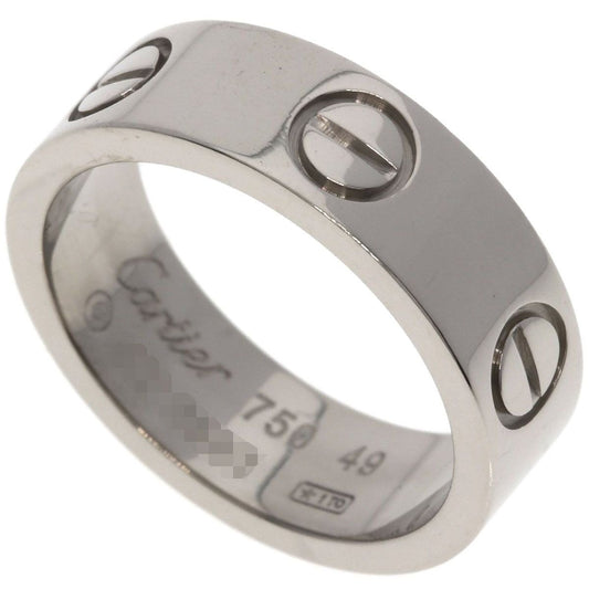 Cartier Love Ring 49 18k White Gold