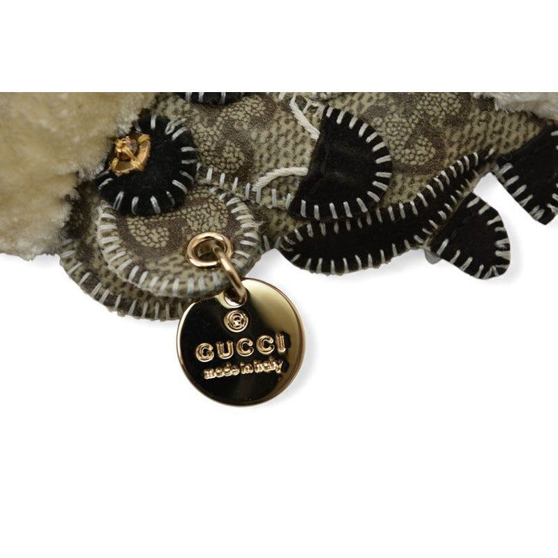 Gucci Key Ring Holder Strap Charm Christmas Limited Santa Guccioli GG — view 4