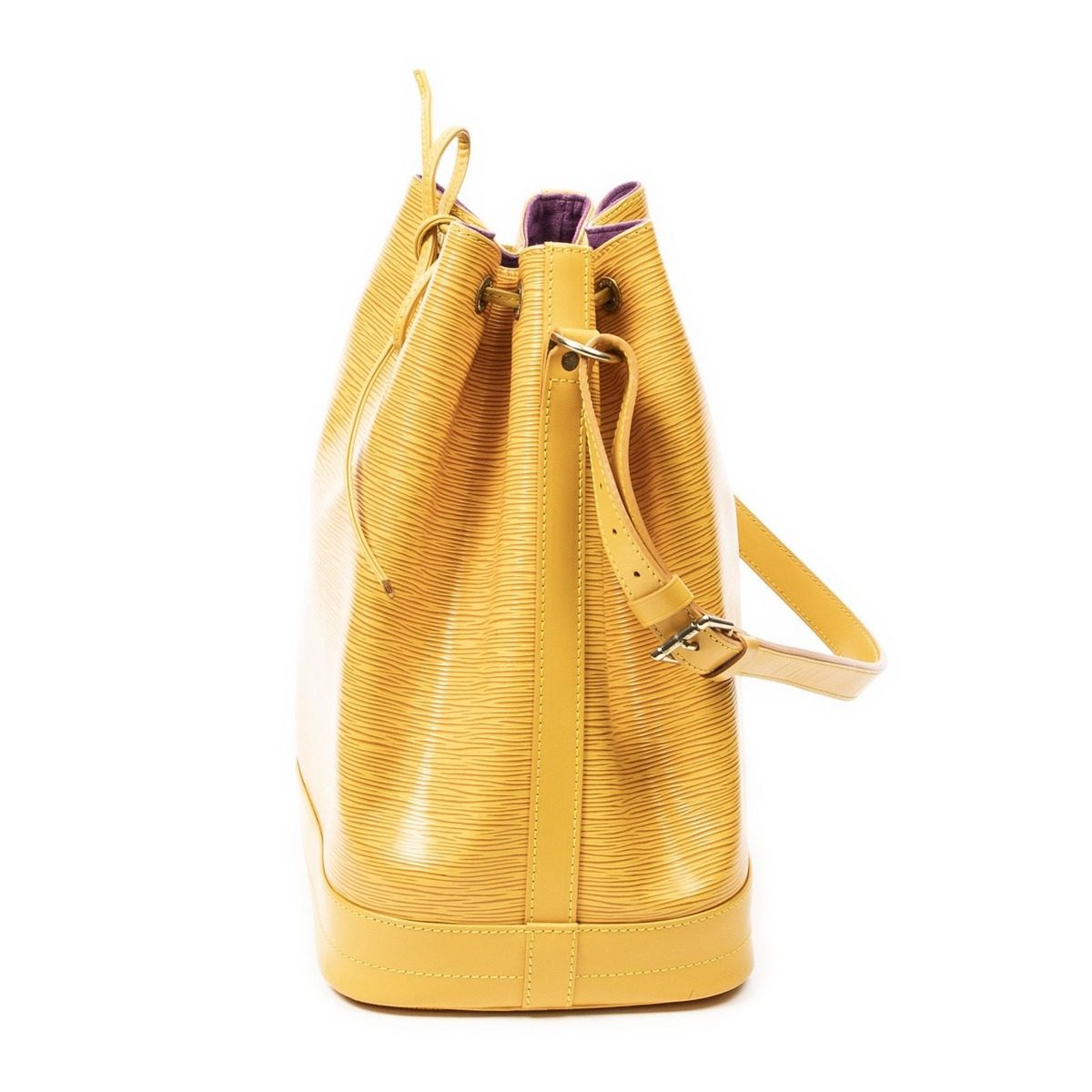 Louis Vuitton Noe Yellow Epi Handbag — view 3