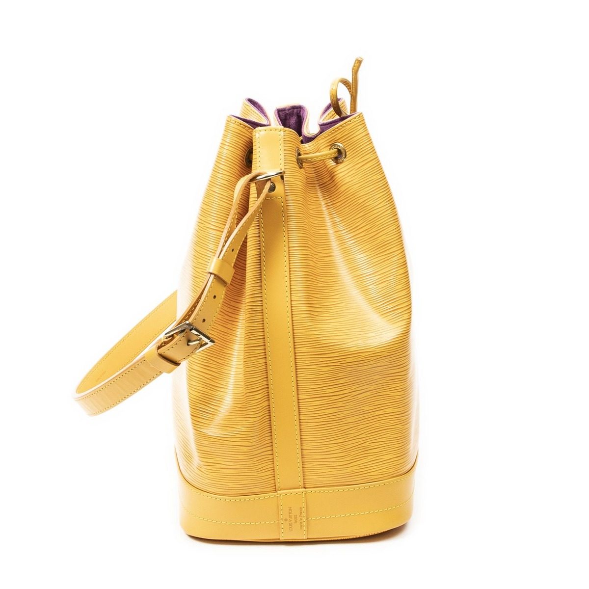 Louis Vuitton Noe Yellow Epi Handbag — view 4