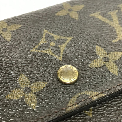 Louis Vuitton Notebook Cover Monogram Pochette Pass Port M60135 Brown