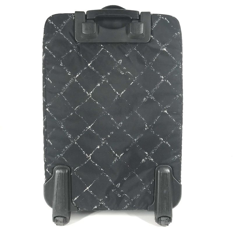 Chanel Carry-on Bag Old Travel Line Nylon Black