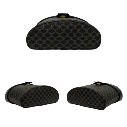 Celine Macadam Blason Pattern Triomphe Logo Hardware Leather 2-Way