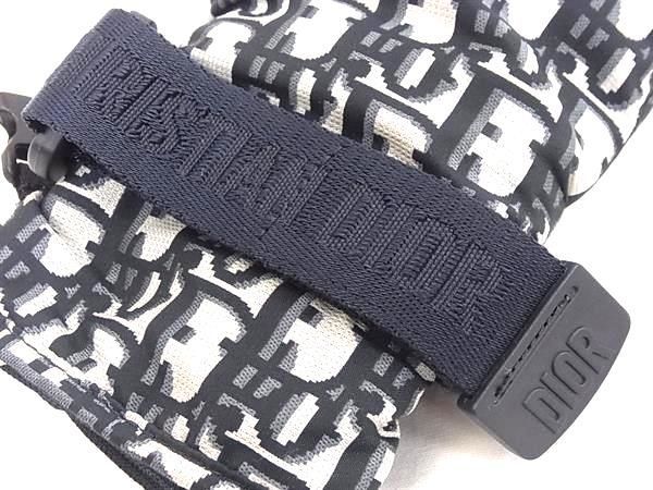 Christian Dior Christian Dior Trotter 100% Polyester Gloves Size S Navy Av8785