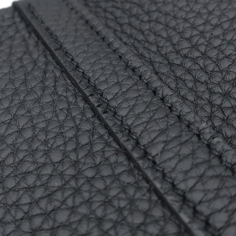 Hermes Handbag Picotin Lock MM Taurillon Clemence Black Silver Hardware Never