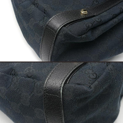 Gucci Abby Tote Bag 130736 Canvas Black