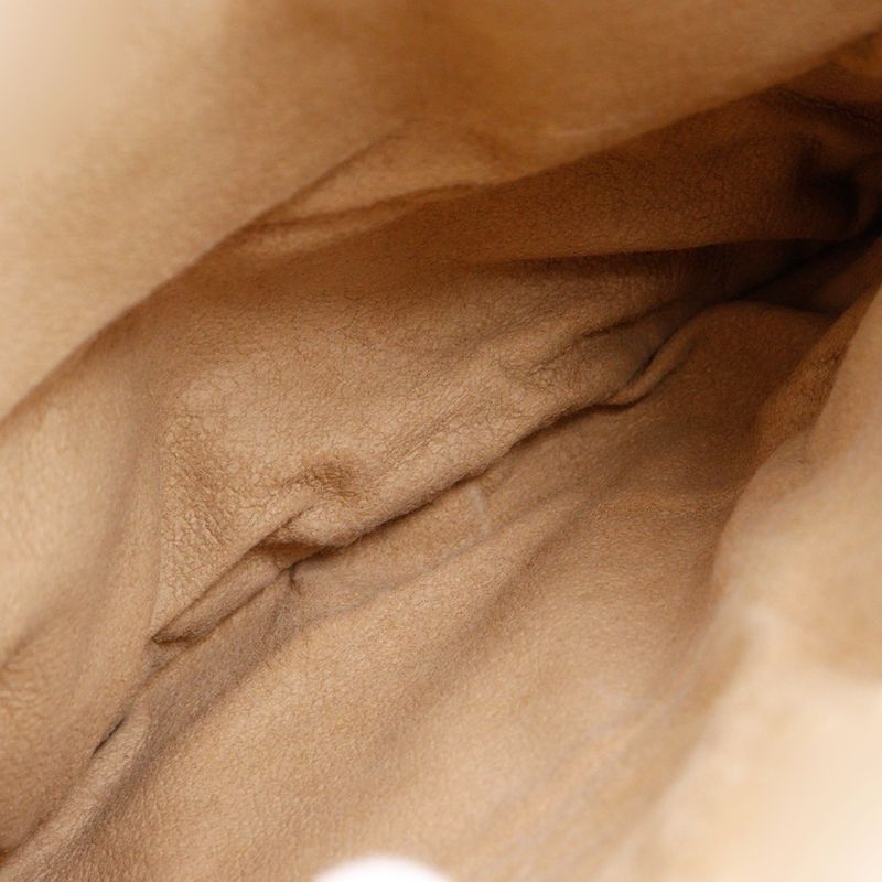 Gucci Old Gucci Micro GG Vintage PVC Beige Women's Shoulder Bag