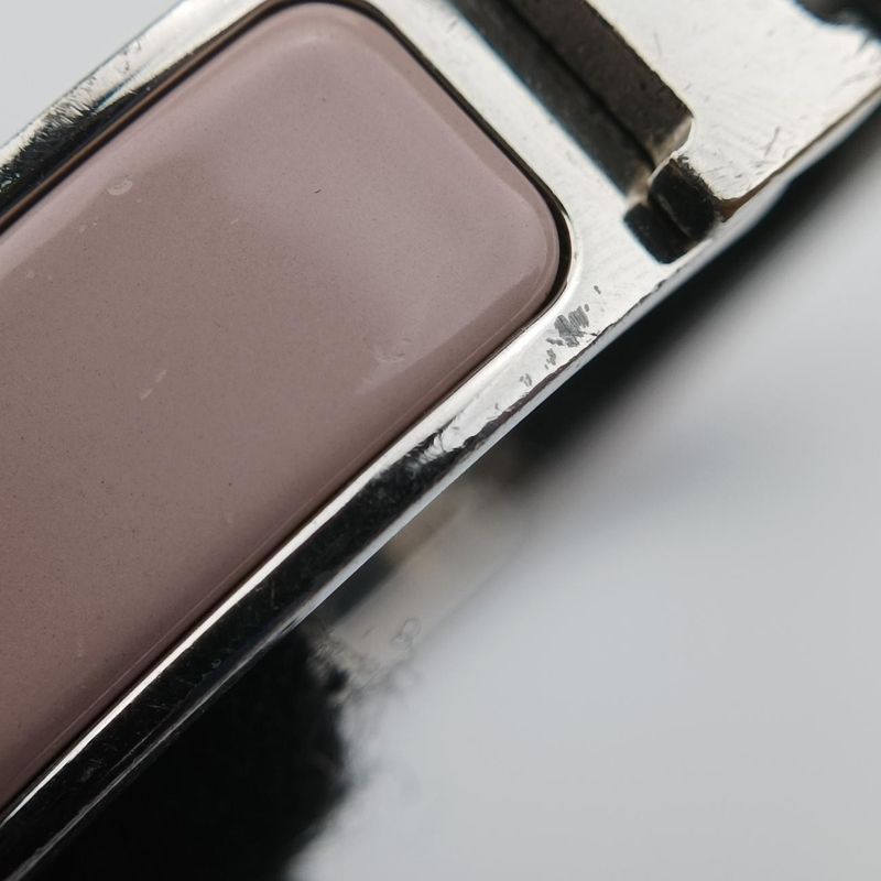 Hermes Click Clack Pink And Silver GP O