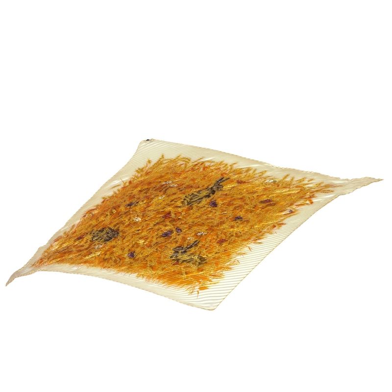 Hermes Scarf Pleated Lapins DANS UN Champ DE Wheat Field And Rabbit Yellow With