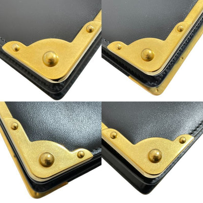 Prada Shoulder Bag 1bd045 Cahier Black A25-443