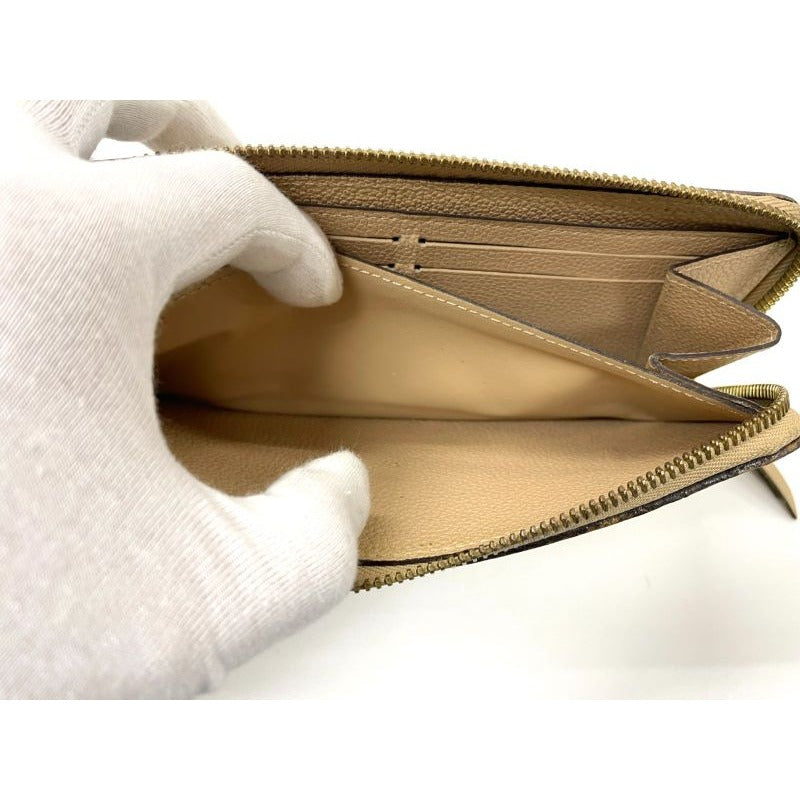Louis Vuitton Monogram Empreinte Portefeuille Clemence Round Zipped Wallet Long — view 12