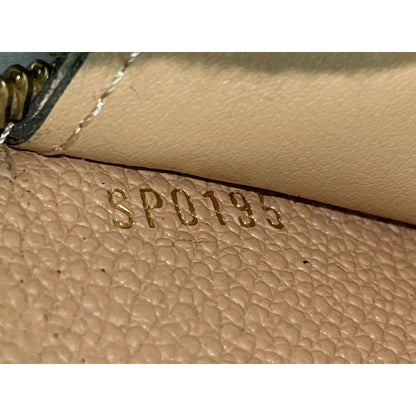 Louis Vuitton Monogram Empreinte Portefeuille Clemence Round Zipped Wallet Long — view 13