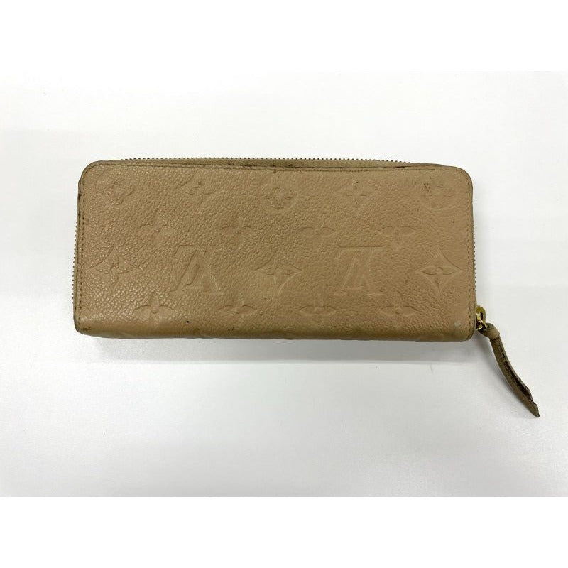 Louis Vuitton Monogram Empreinte Portefeuille Clemence Round Zipped Wallet Long — view 2