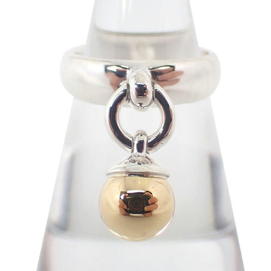 Tiffany & Co 925 750 Gold Dangle Ring