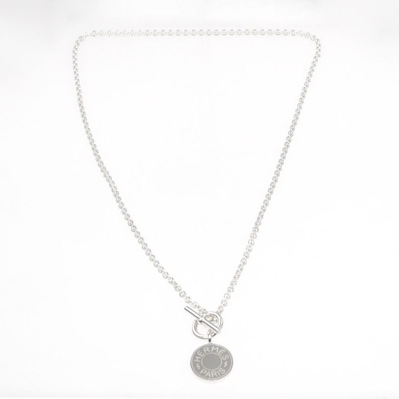 Hermes Necklace Amulet Serie Pendant Silver - Ag925 40cm (15.75in)