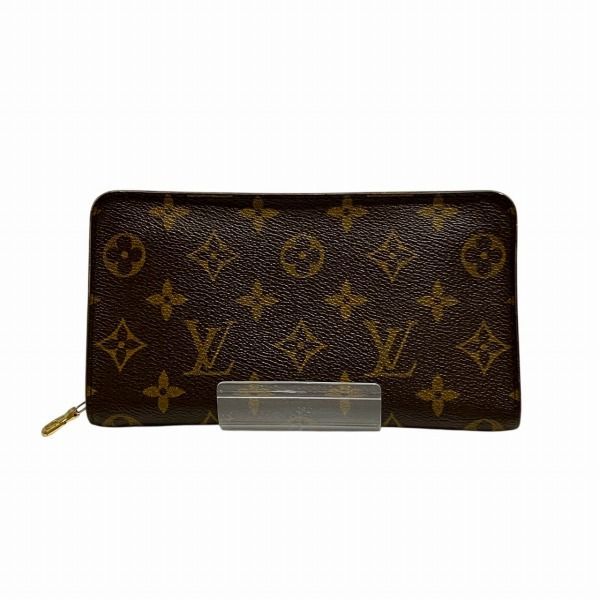 Louis Vuitton Monogram Porte Monet Zip M61727 Long Wallet Unisex
