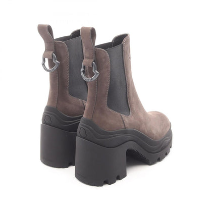 Moncler Boots Envile Chelsea Leather Shoes — view 2