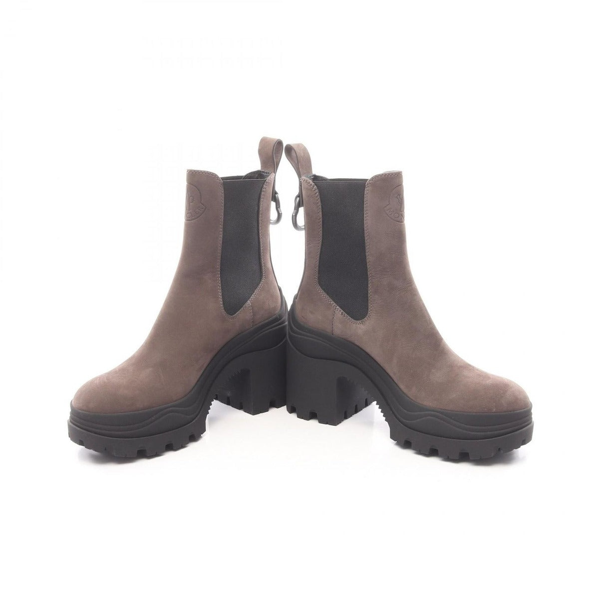 Moncler Boots Envile Chelsea Leather Shoes — view 3
