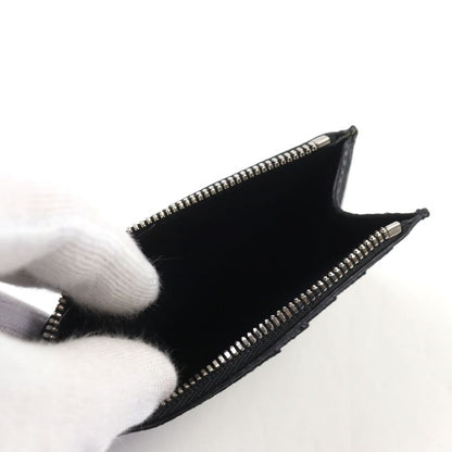 Balenciaga 640535 CASH Leather Bbmonogram Logo Print Fragment Case Card Holder