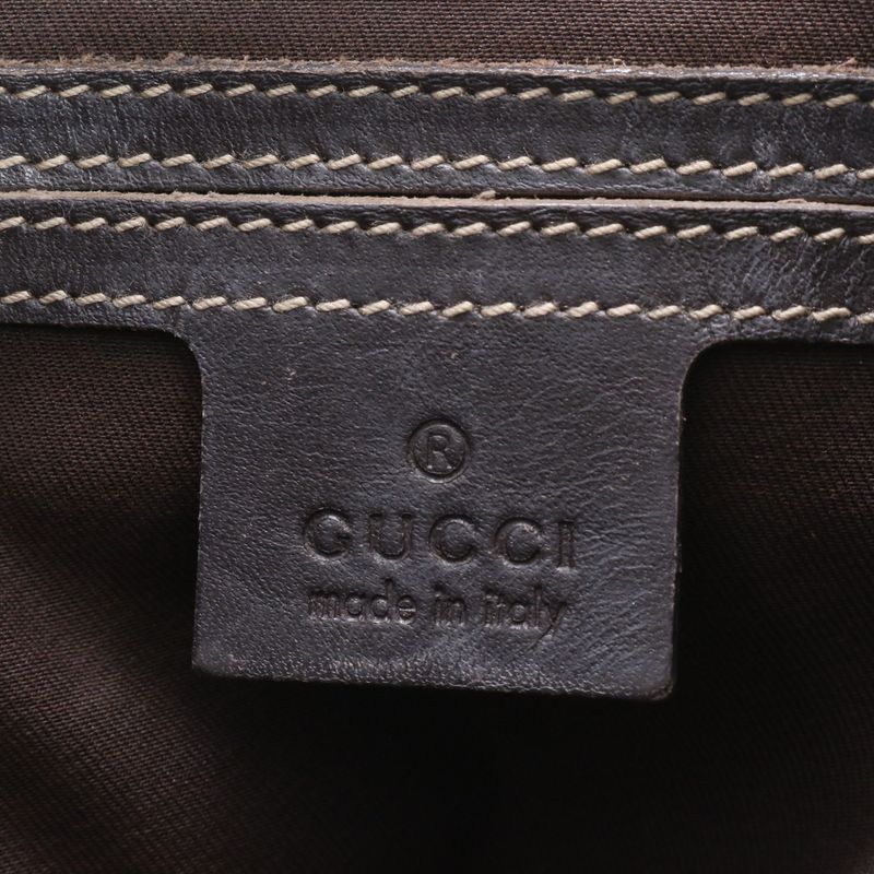 Gucci GG Supreme Leather Shoulder Bag Crossbody Messenger Business Commuter