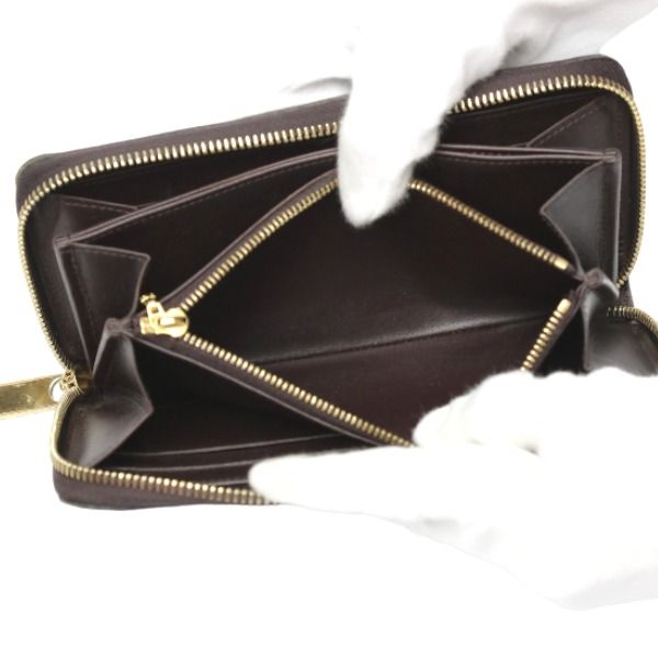 Louis Vuitton M93522 Monogram Vernis Round Zipper Zippy Wallet Long Wallet