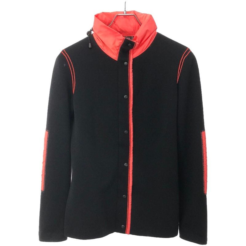 Fendi Nylon Combinit Blouson Fz7267 Cdd Black Pink 44