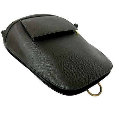 Louis Vuitton Vintage Cobran Epi Leather Backpack Black Noir — view 4