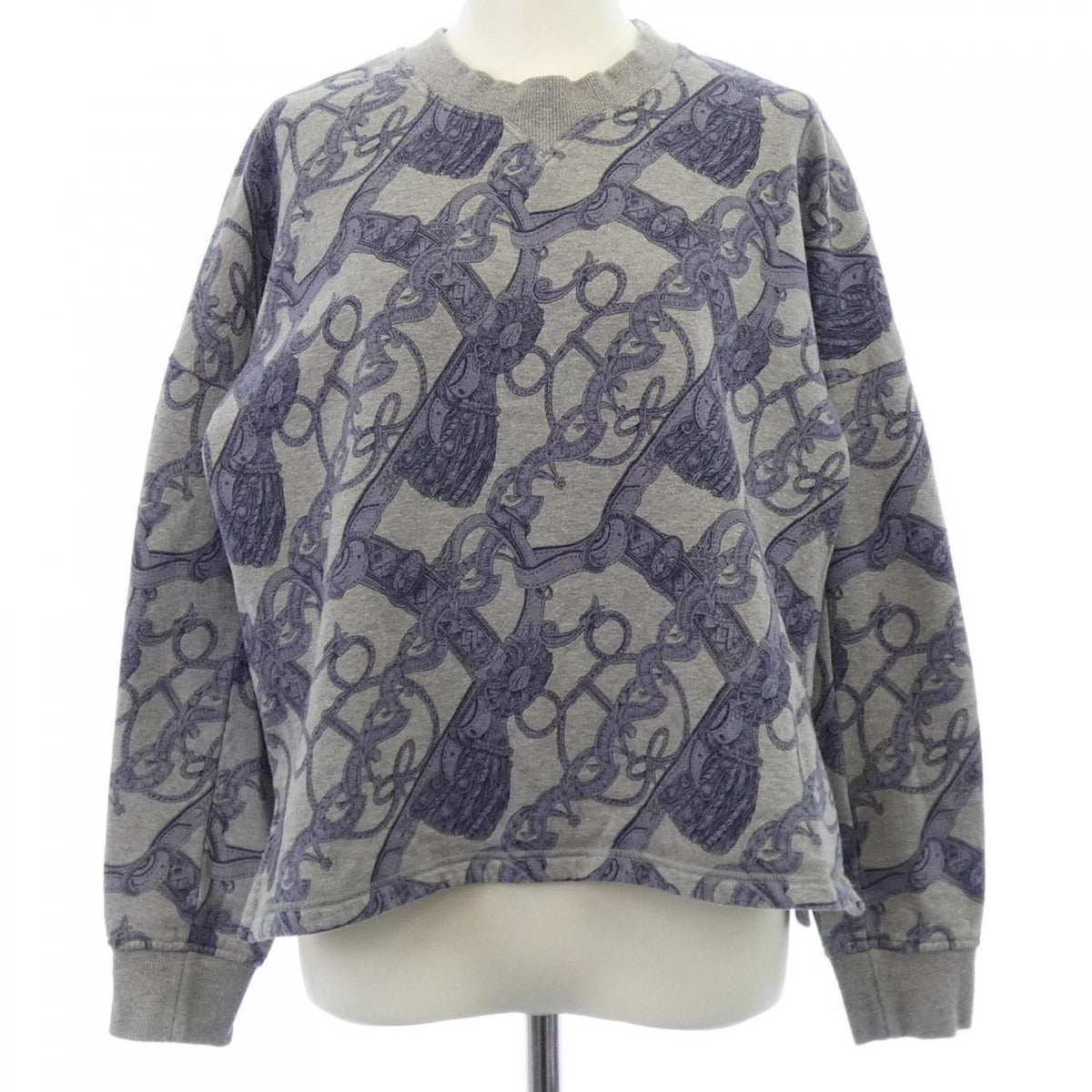 Hermes Sweatshirts Blue 36