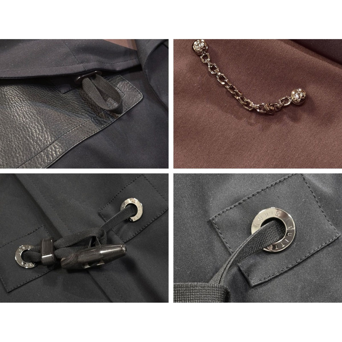Louis Vuitton Rubberized Duffel Coat — view 8