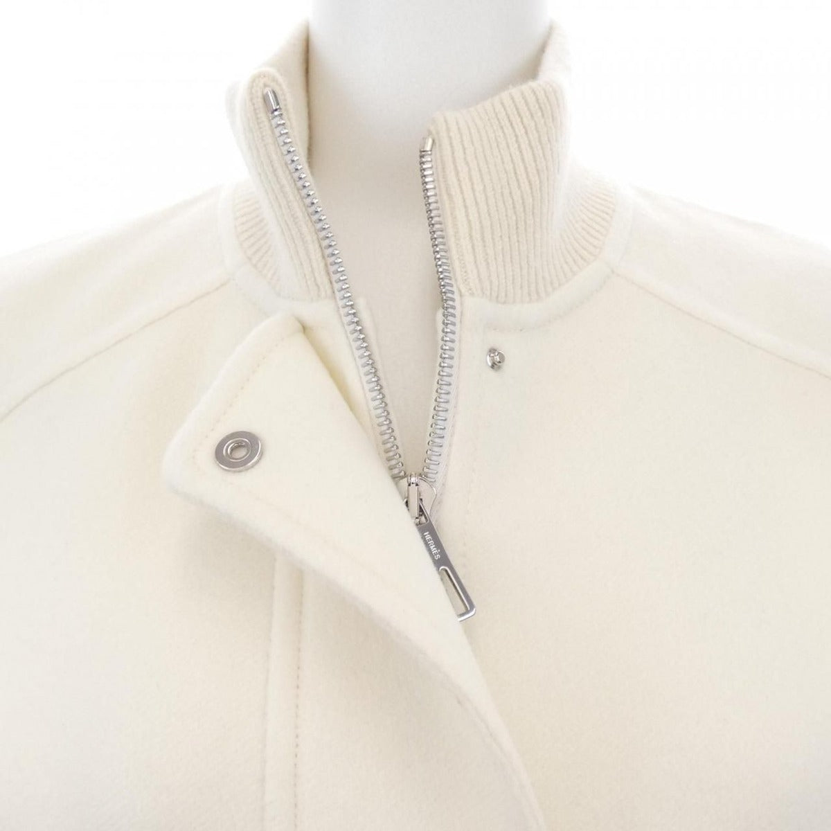 Hermes Vest Cashmere White — view 5