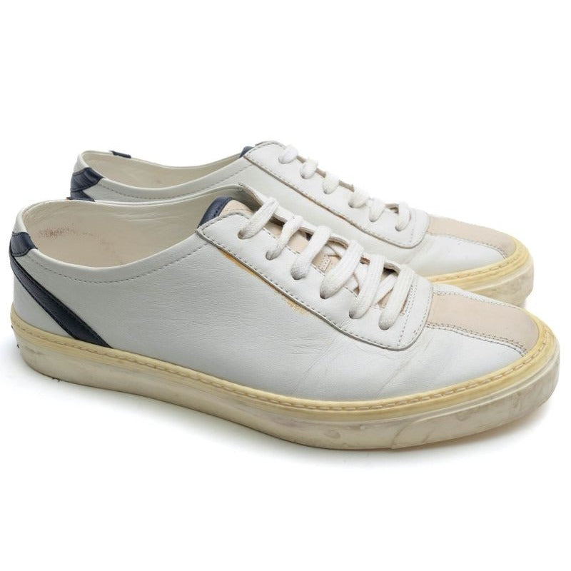 Gucci Shoes Sneakers Low Cut Men Leather White Eugene Miro — view 2