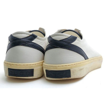 Gucci Shoes Sneakers Low Cut Men Leather White Eugene Miro — view 4