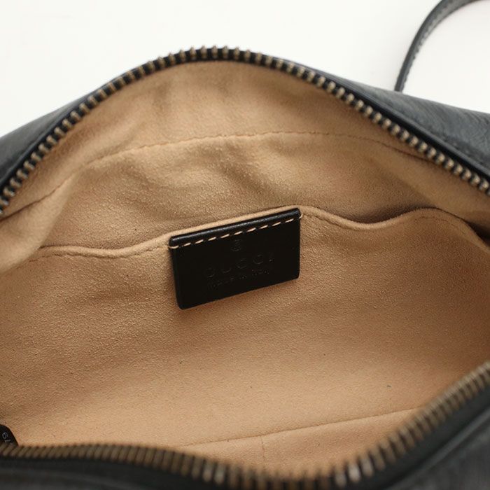 Gucci Mini Camera Bag GG Marmont 448065 Crossbody Shoulder Bag Quilted Chevron