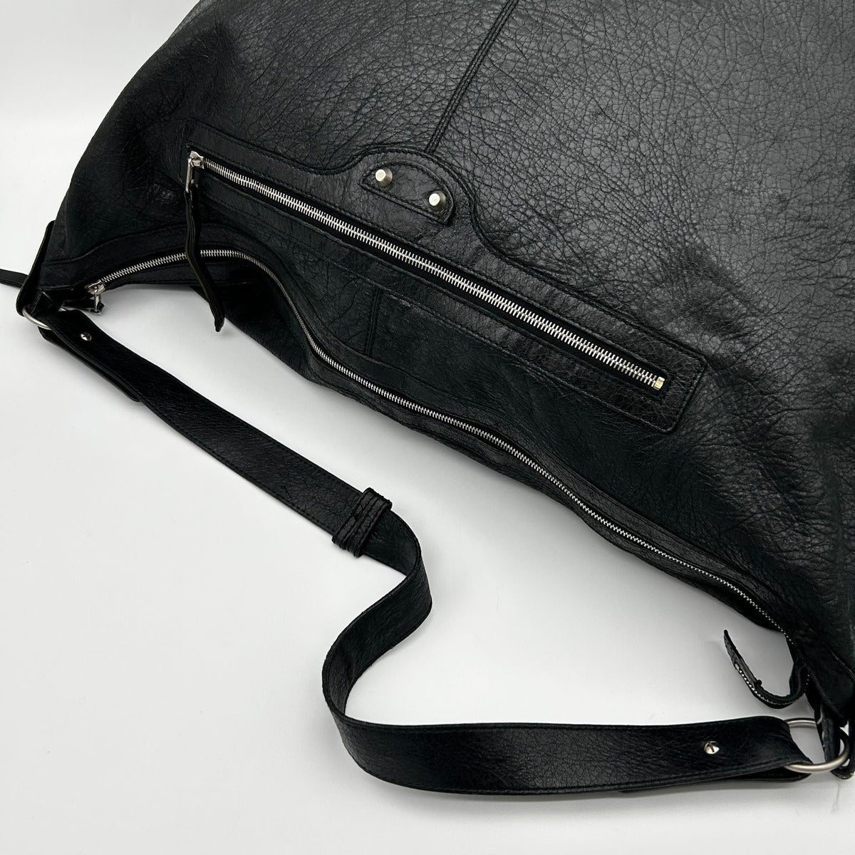 Balenciaga Courier Boston Bag Black — view 10