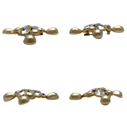Chanel Brooch Ladies 26 Accessories Rare Clear Formal Chanel GP Faux Pearl