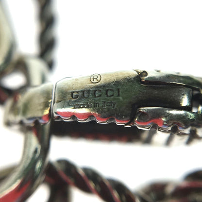 Gucci Interlocking G Bracelet Silver925 Size 16