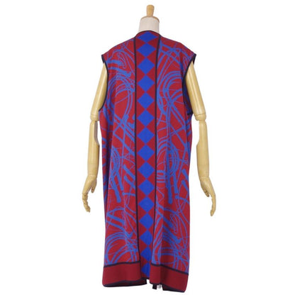 Hermes Knit Cardigan Long Gilet Sleeveless Bo