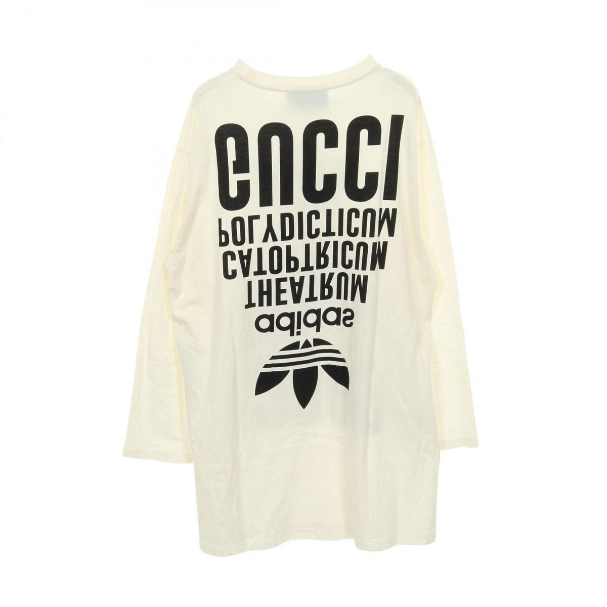 Gucci Top Adidas Oversize Long Cotton T-Shirt — view 2