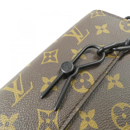 Louis Vuitton Monogram Macassar Steamer Wearable Wallet Shoulder Bag Brown Marron — view 4
