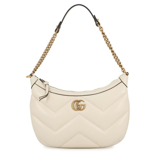 Gucci Chain Shoulder Bag GG Marmont Small Quilted Leather
