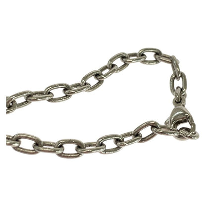 Cartier Double C Silver Stainless Steel T1220148 Key Holder Key Chain For Men