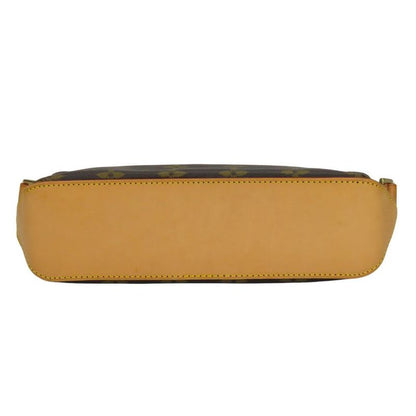 Louis Vuitton Shoulder Bag Trotter M51240 Monogram Brown Gold Hardware Pochette