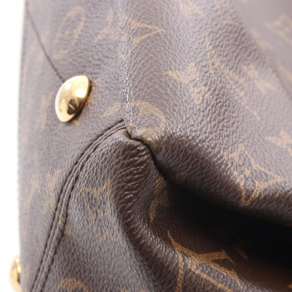 Louis Vuitton Handbag Pallas Aurore Canvas Leather — view 11