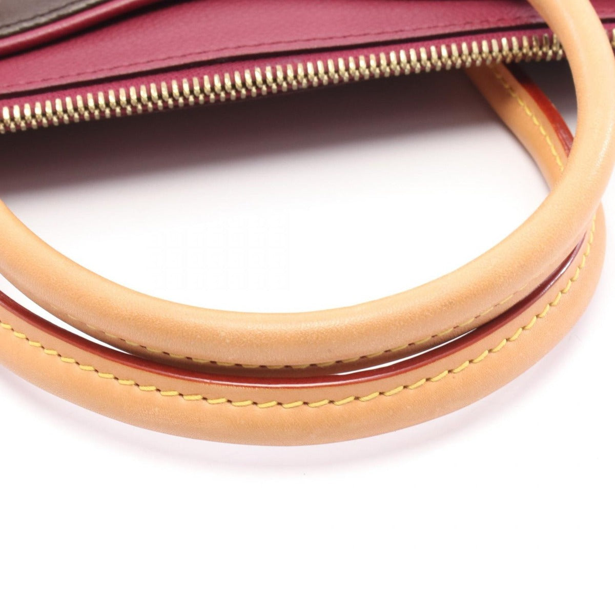 Louis Vuitton Handbag Pallas Aurore Canvas Leather — view 12
