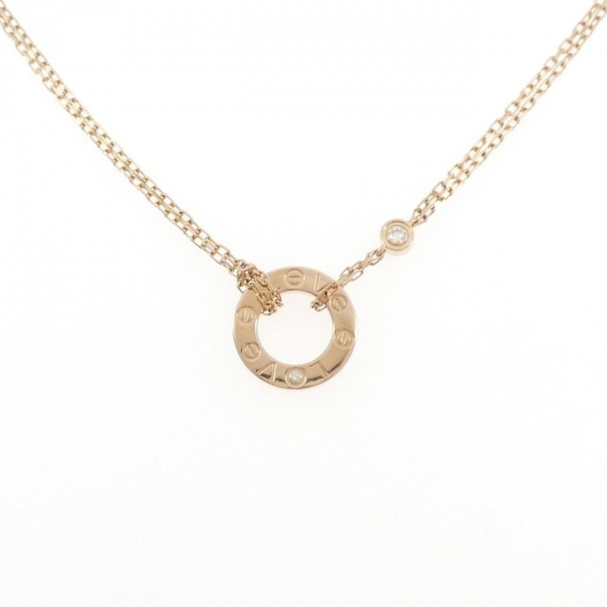 Cartier Love Necklace Pink