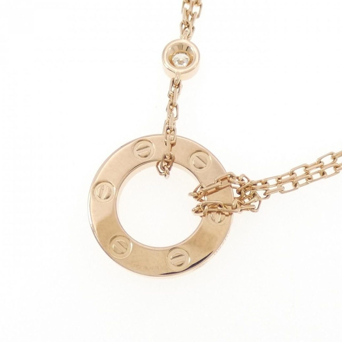 Cartier Love Necklace Pink — view 4